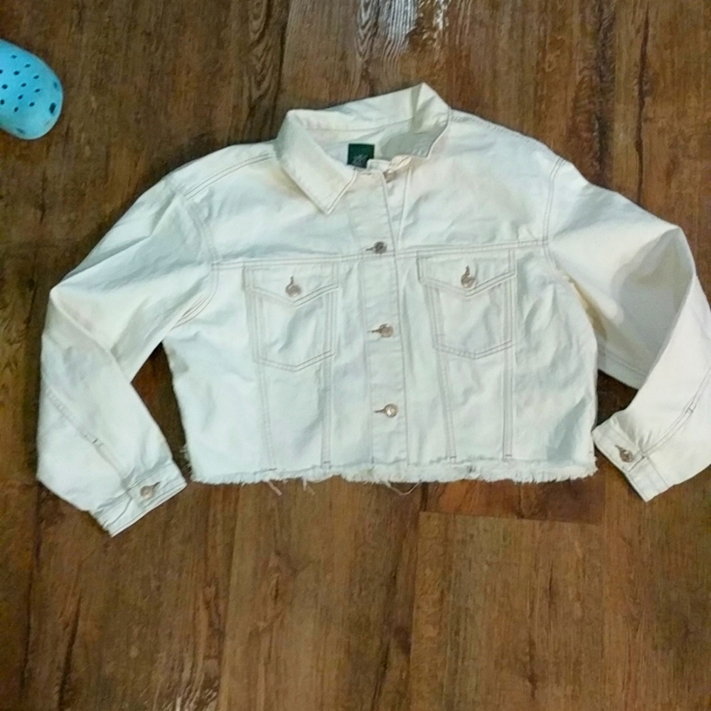 Wild fable jean jacket size women's m